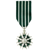 M&eacute;daille Chevalier des Arts et des Lettres